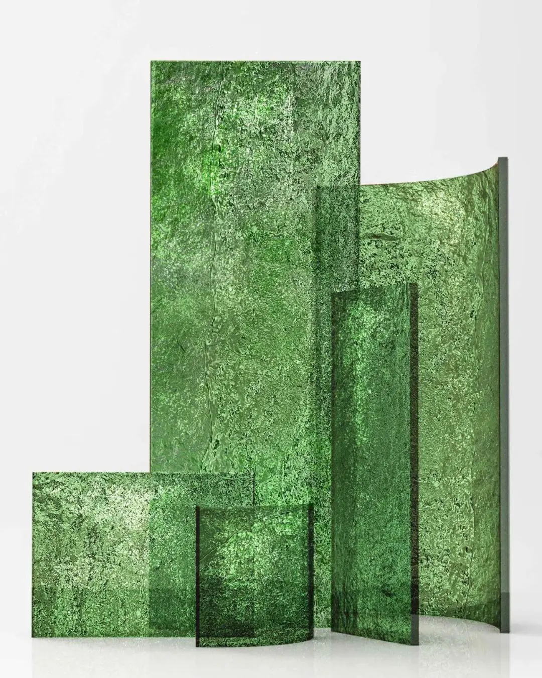 Handcrafted in Italy using polycarbonate, Monolite is superbly customizable and can be transformed into indoor and outdoor installations and different kinds of fixtures. - © Jacopo Foggini