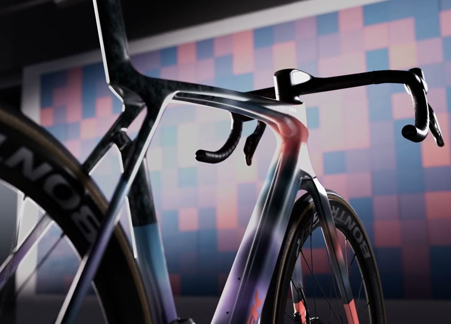 Dreaming of duality: Trek collaborated with Pantone to kick off the launch of their all-new Dualities Palette with a limited-edition Project One custom bike paint scheme. - © Trek