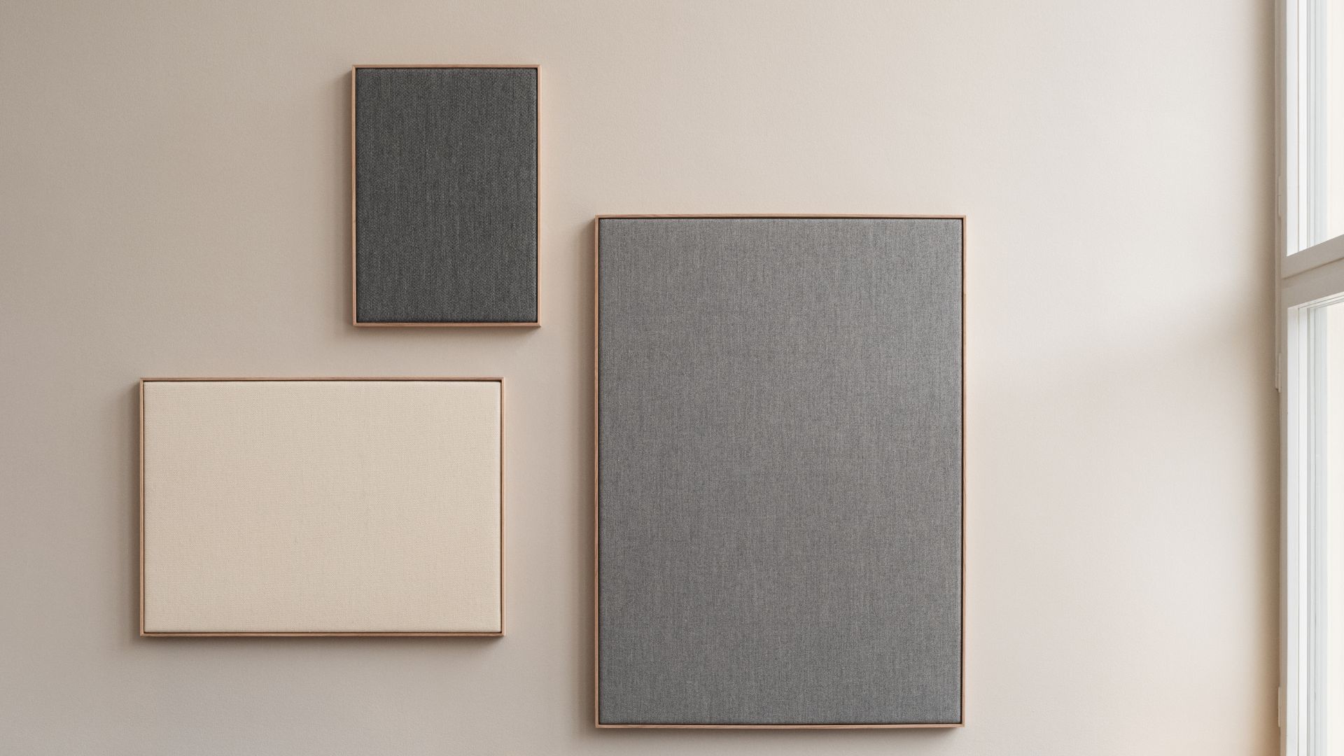 In collaboration with Verk and renowned Swedish designer Ingegerd Råman, Swedish acoustic aficionados Abstracta have created a refined yet innovative collection of premium quality, sound-absorbing, framed acoustic panels clad in rapturously elegant, ultra-sustainable Swedish wool textiles.