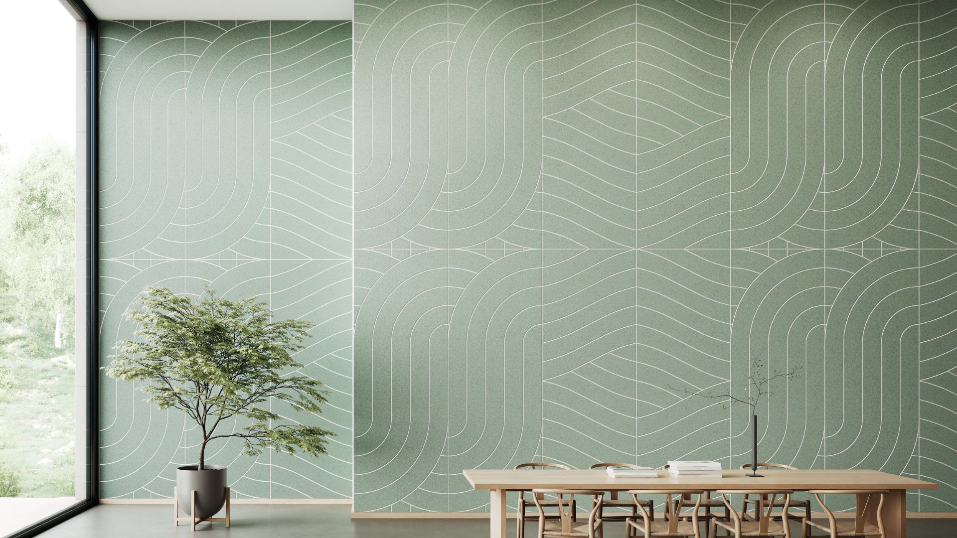 Designed in collaboration with international design studio Form Us With Love, renowned Swedish acoustics brand BAUX’s new X-FELT collection comprises precision-cut patterns that can be mixed and matched to create interior rhythms unlike any other.