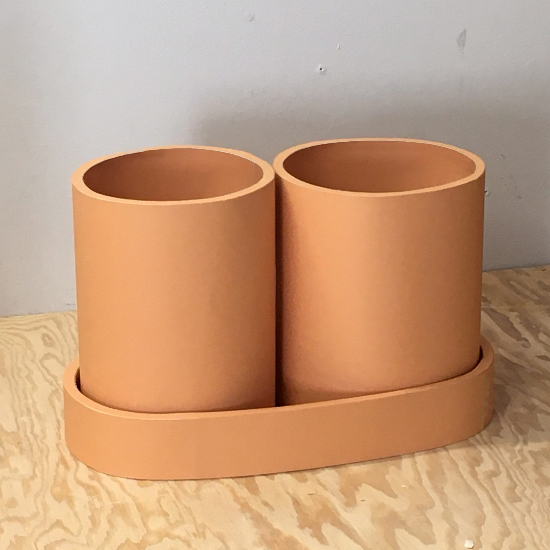 Pots maquette, handmade by THelonious Goupil Design Theory