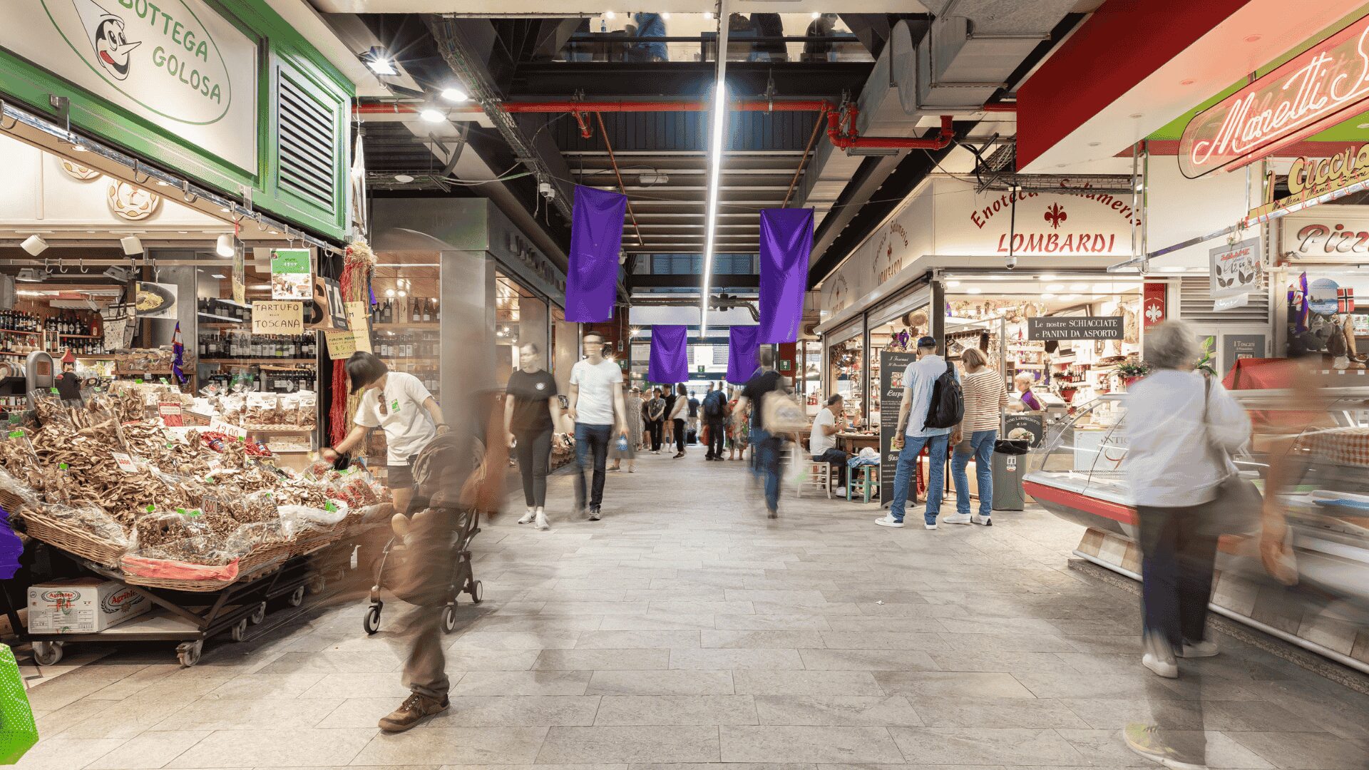 Active Surfaces® by FMG at Storico Mercato Centrale di San Lorenzo © Iris Ceramica Group