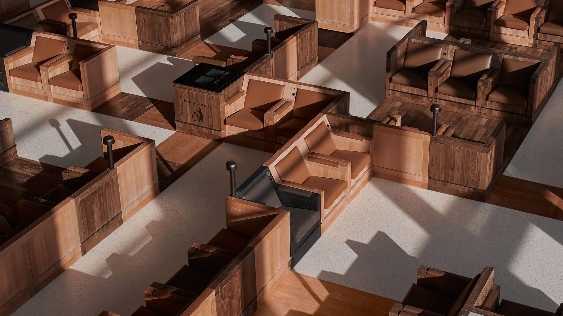 Lounge 2 Schiphol Airport by Beyond Space - ph Max Hart Nibbrig