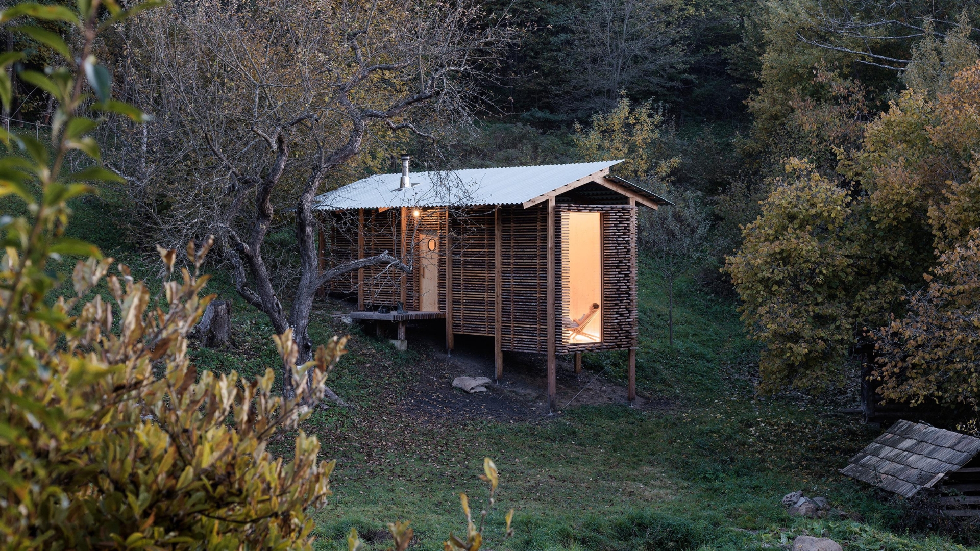 Sauna Zajezova by Guča arch. © Matej Hakàr